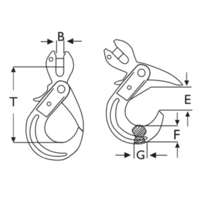 Gancho automático clevis grau 10 - Image 2