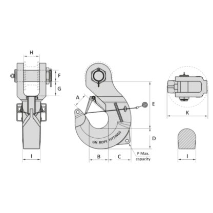 Gancho ROV de engate rápido - Image 2