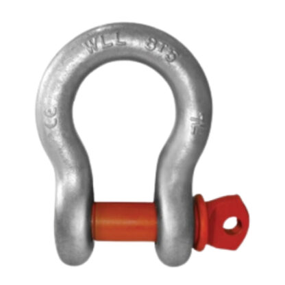 Manilha curva alloy com pino roscado - MP3