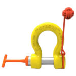 MANILHA - G-2100 ROV RELEASE & RETRIEVE SHACKLE - QUIC-THREADED